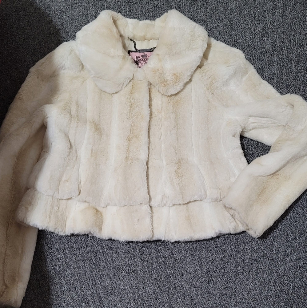 Juicy Couture Fur Coat size S